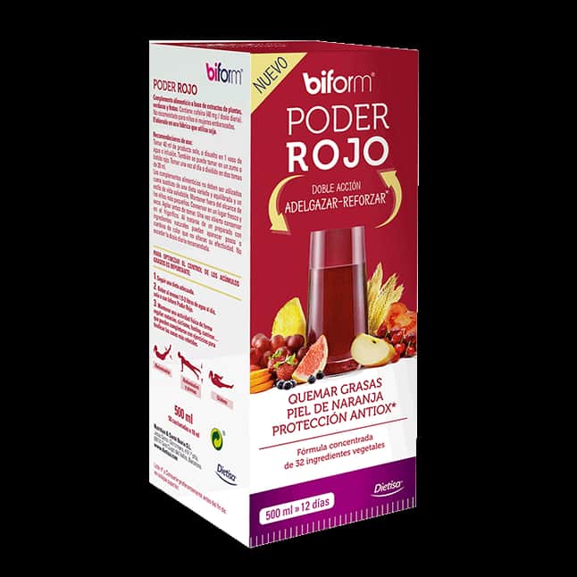 biManán biform Poder Rojo 500ml
