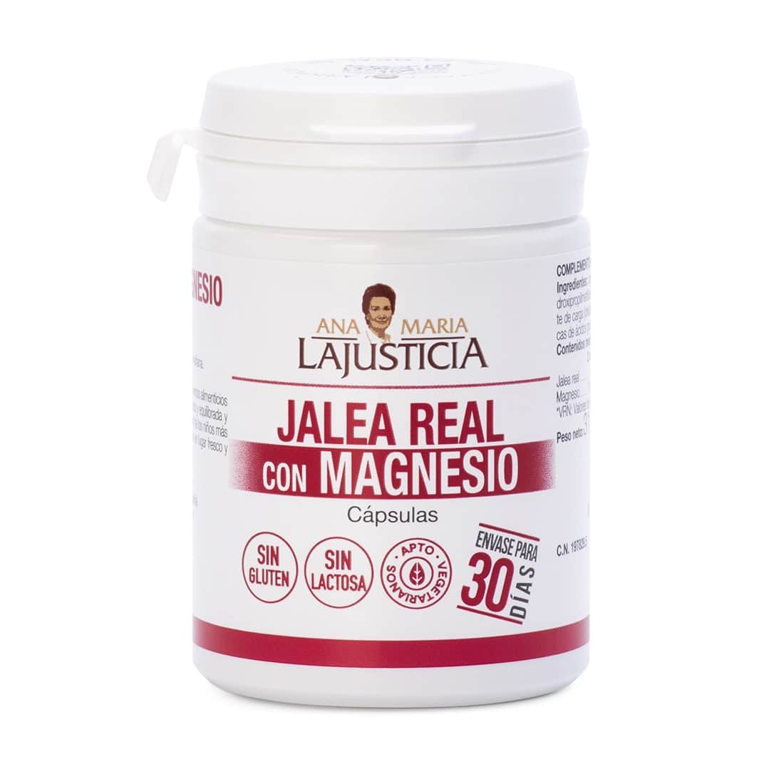 Ana María Lajusticia Jalea Real con Magnesio 60 cápsulas