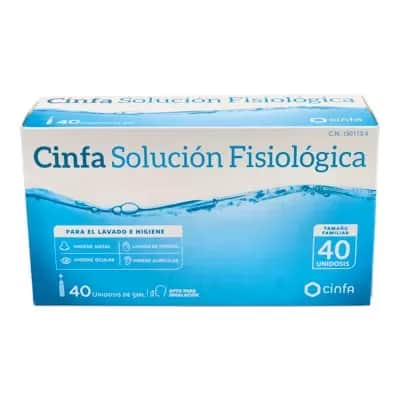 Solución Fisiológica Cinfa 40 - Higiene Nasal